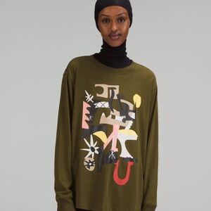 NWT LULULEMONxJUSTIN BROADBENT TEAM CANADA ALL YOURS LONG SLEEVE SHIRT CALGARY